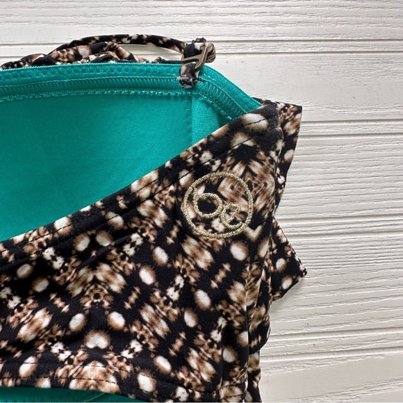 Bond-Eye Brown and Teal Swimsuit Size US 10 - Picture 11 of 11
